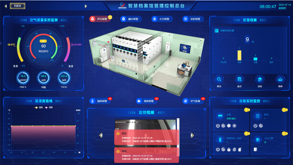 檔案庫房一體化平臺(tái)